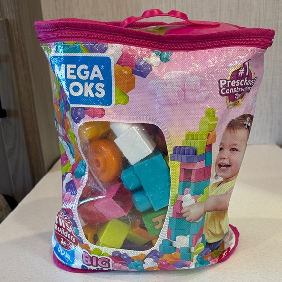 Mega Bloks Other - First Builders Big Building Bag - Pink Legos set . Mixed